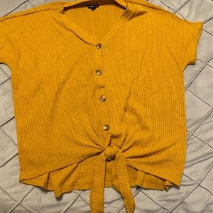 Waffle Texture Torrid Shirt